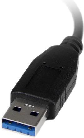 Përshtatës rrjeti StarTech USB31000S, USB - RJ45, i zi