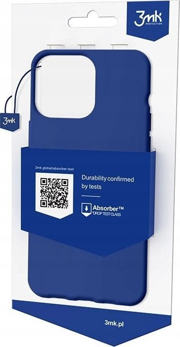 Mbrojtëse telefoni 3mk Matt Case për Apple iPhone 14 Max, TPU, blueberry