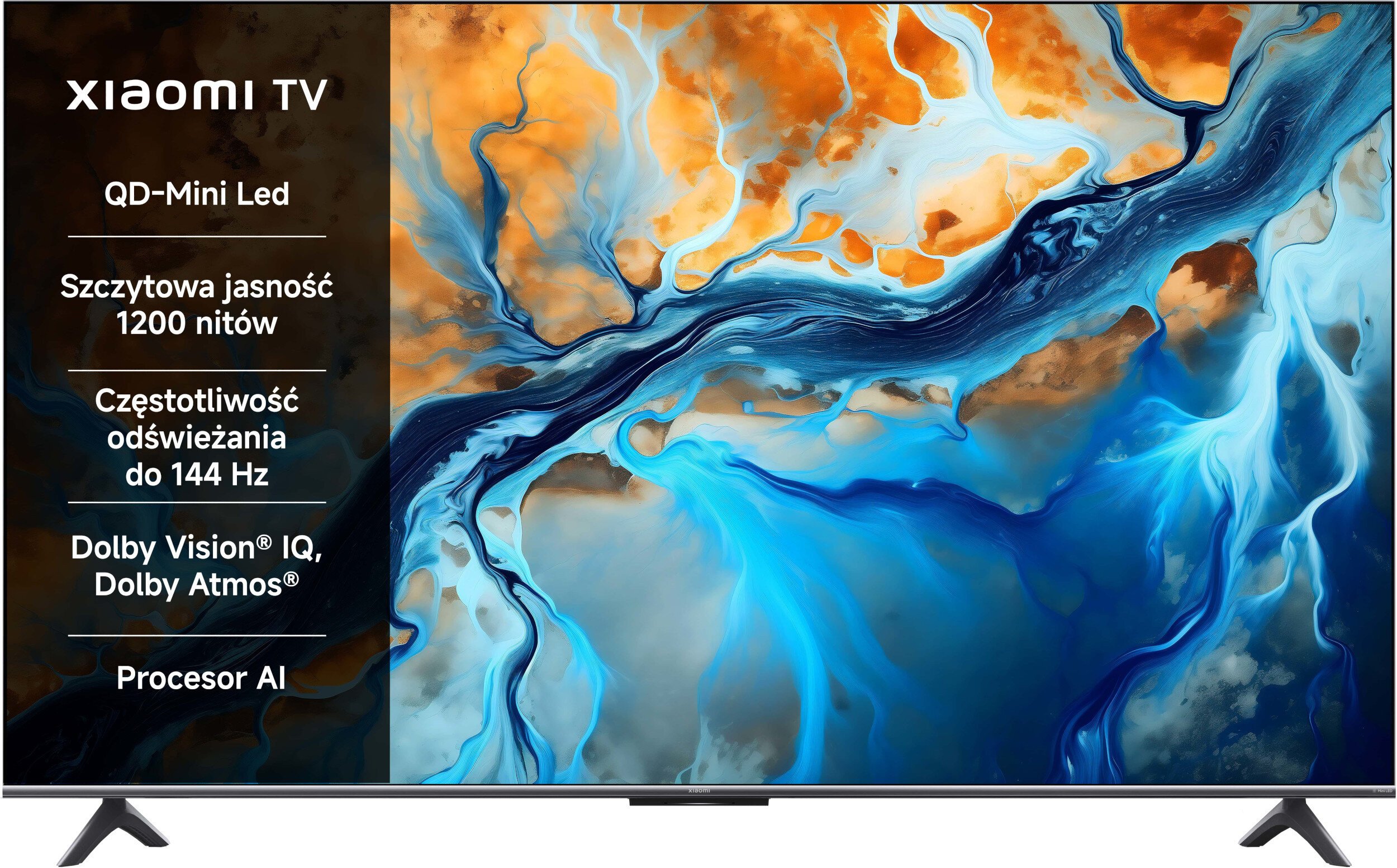 Televizor Xiaomi Mini LED 2025, 75" 4K, Smart Google TV