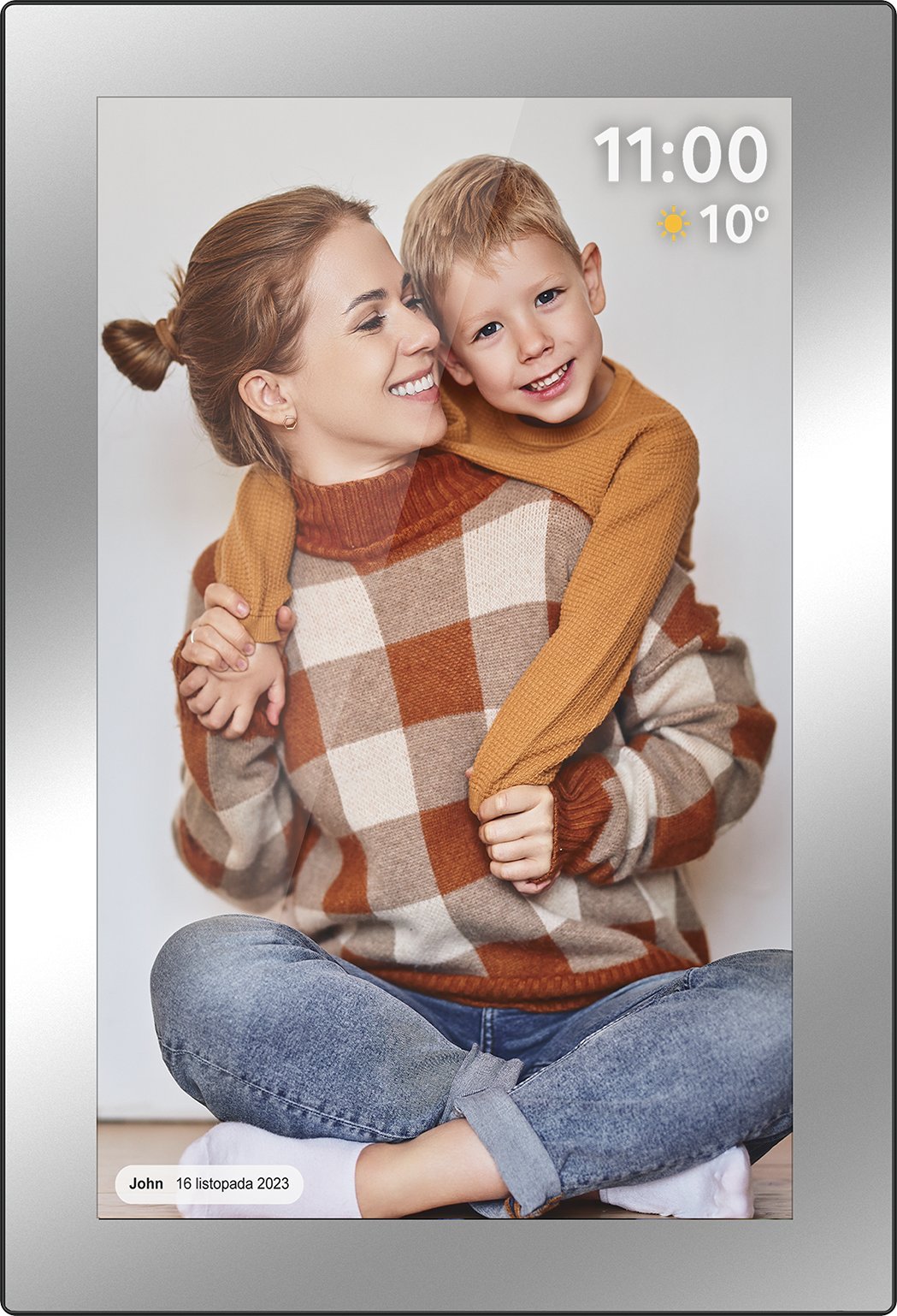 Kuadër dixhital Kruger&amp;Matz FRAMEO, 10.1", Wi-Fi, pamje mirror