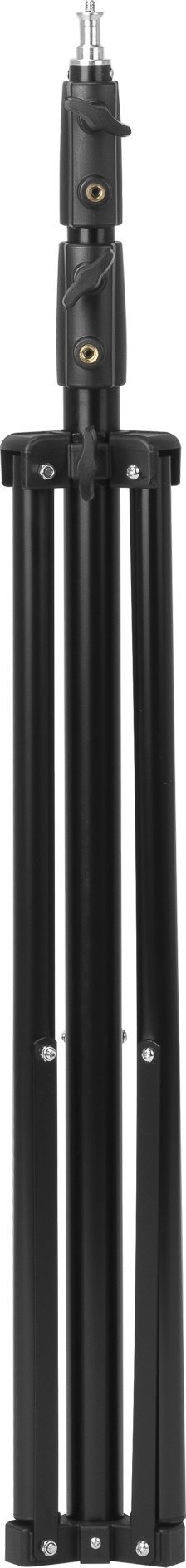 Tripod ndriçimi CamRock CT-804, për llampa dhe blic, i zi