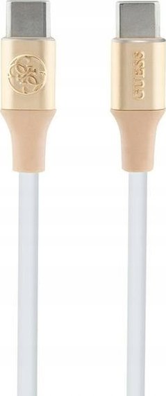 Kabllo karikimi Guess Gucclalrgdd, USB C në USB C, 1.5m, e artë