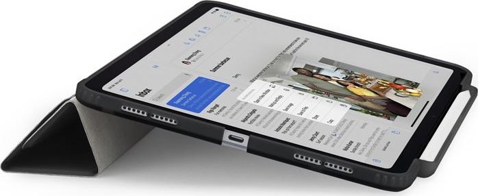 Këllëf tabletë Pipetto Origami No3, për iPad Pro 11" 2024, me mbajtëse, i zi