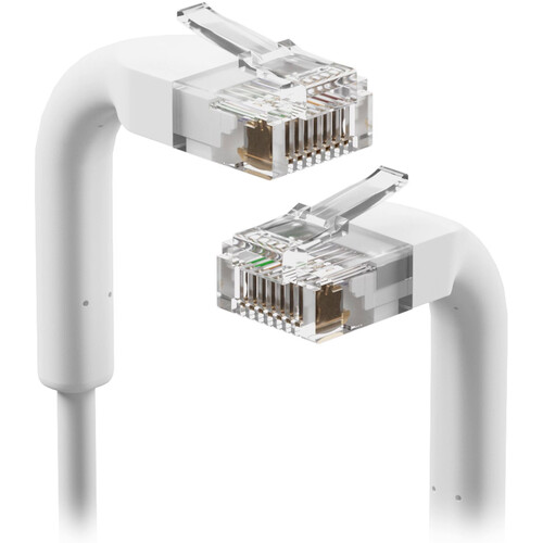 Kabllo rrjeti Ubiquiti PATCHCORD UC-PATCH-0.3M-RJ45, UTP Cat6, 0.3m, e bardhë