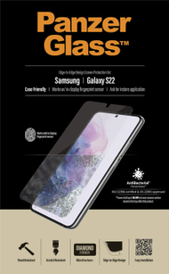 Xham mbrojtës PanzerGlass Edge-to-Edge për Samsung Galaxy S22