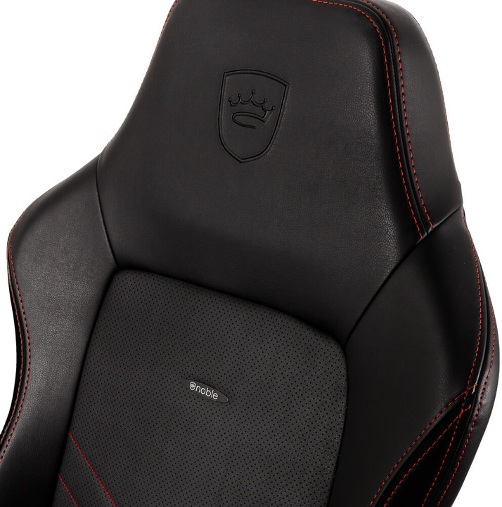 noblechairs HERO, црна / црвена