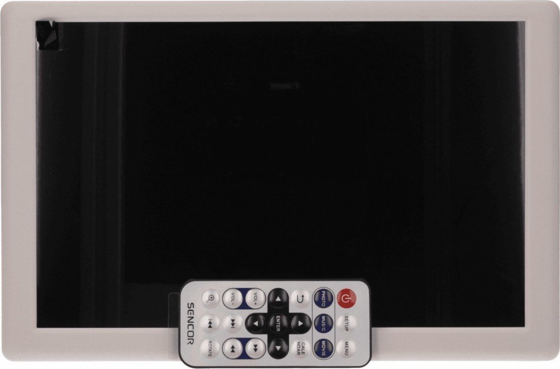 Kornizë digjitale Sencor SDF 1082, ekran 10.1" HD, IPS, e bardhë