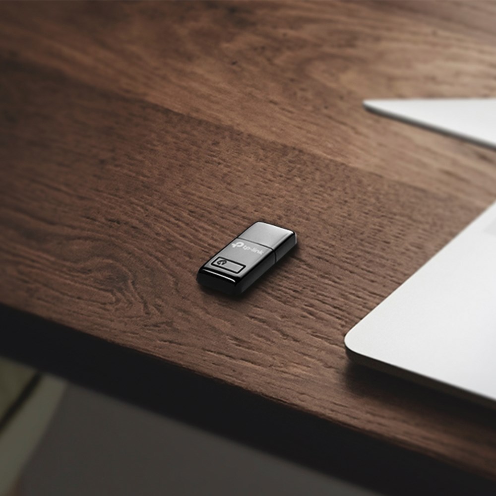 Përshtatës Wi-Fi TP-Link TL-WN823N, USB 2.0, 300 Mbps, i zi