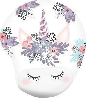 Mousepad MCD Unicorn, me jastëk xheli, i shumëngjyrshëm