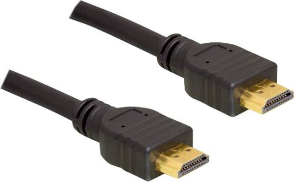 Kabllo Delock HDMI - HDMI, 1.8m, e zezë