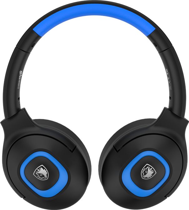 Kufje gaming Sades Shaman SA-724, stereo, me mikrofon, blu