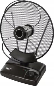 Внатрешна антена EMOS CITY ORBI C200, DVB T2, LTE 4G 5G филтер, црна