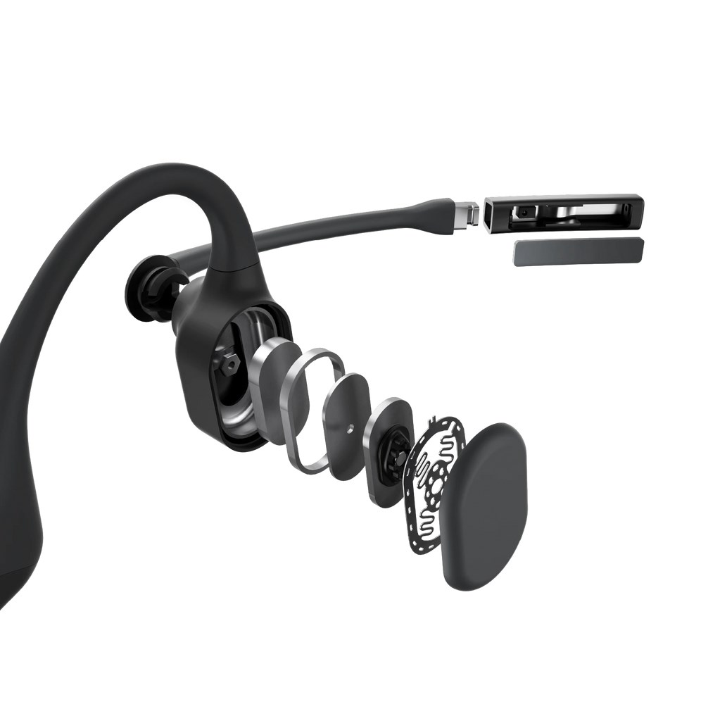 Kufje SHOKZ OpenComm UC USB-C, të zeza