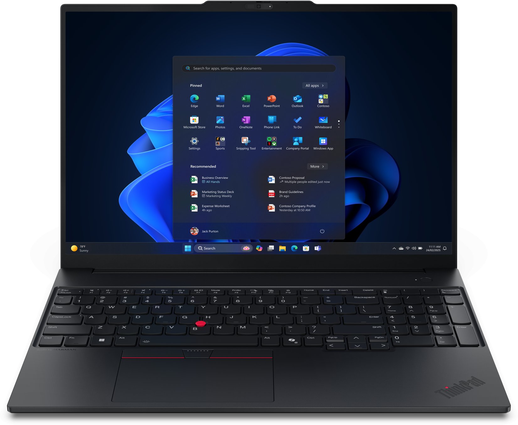 Pjesë këmbimi Lenovo ThinkPad L14 Gen 6 AMD, për notebook, e zezë