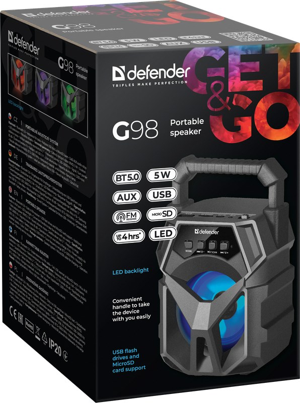 Altoparlant Bluetooth Defender G98 5 W