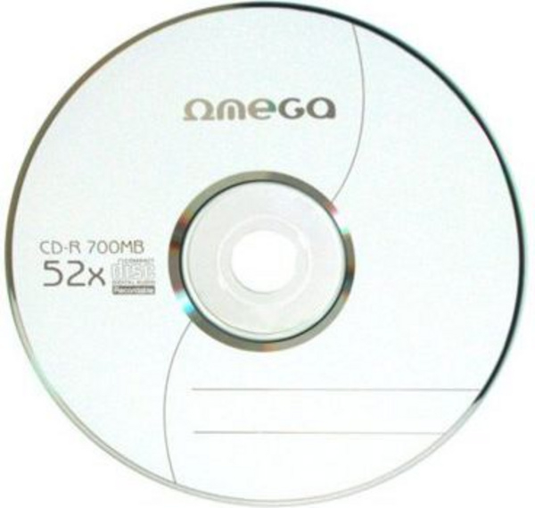 CD Omega 700 MB 52x (56461), 1 copë