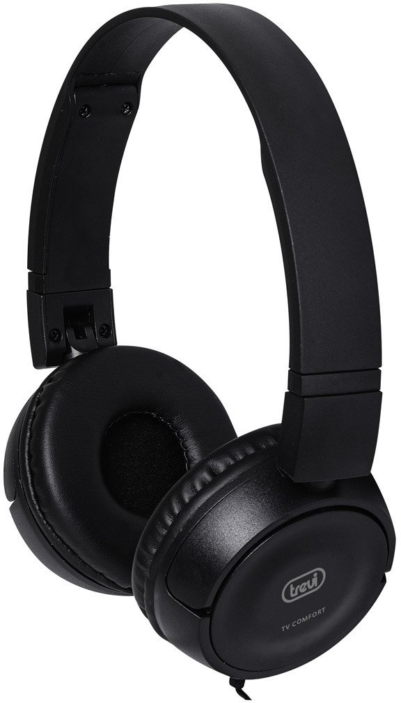 Kufje me kabllo Trevi HTV 649 B, 5m, stereo, të zeza