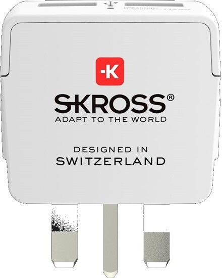 Karikues SKROSS  2x USB për përdorim në UK