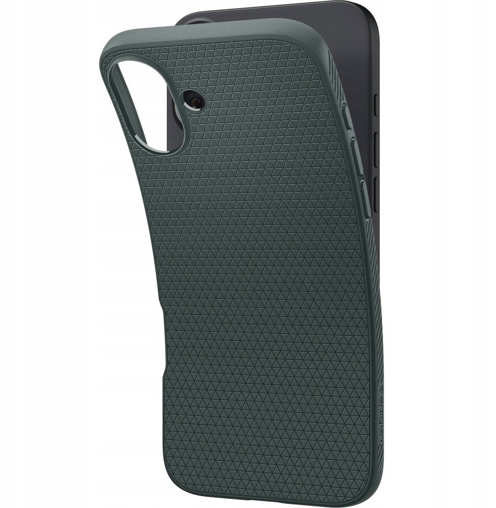 Кутија за телефон Spigen Liquid Air за iPhone 17, отпорна на удари, Abyss Green