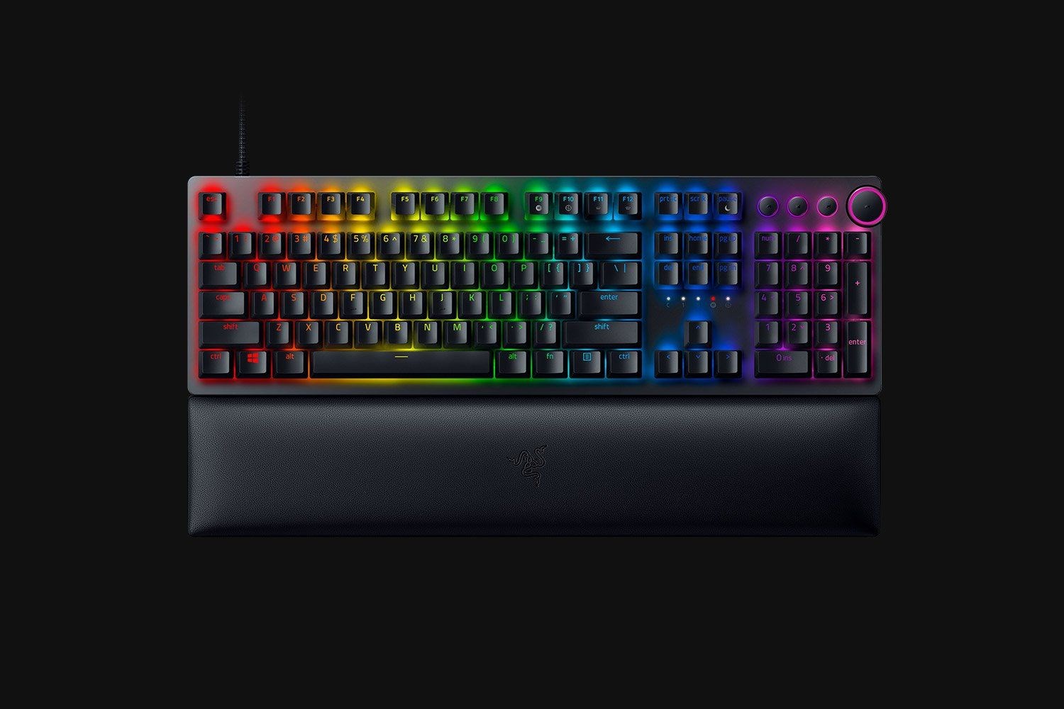 Tastierë Razer Huntsman V2, Red Switch, USB, e zezë