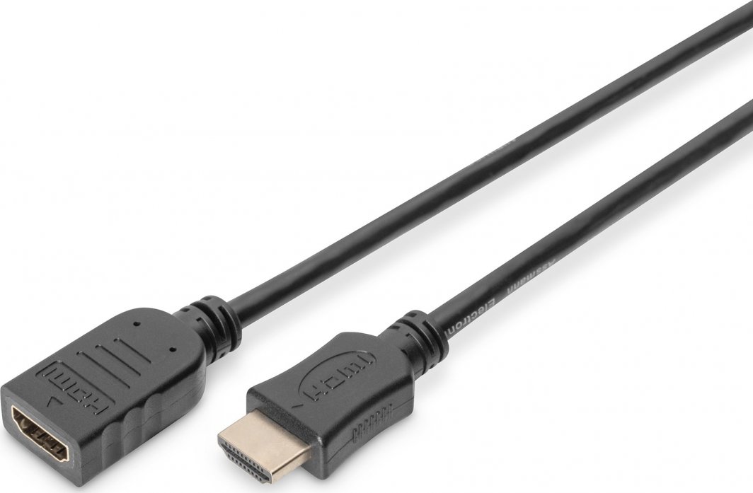 Kabllo HDMI Digitus AK330201050S, 5m, e zezë