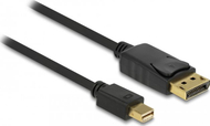 Kabllo Delock 82699, DisplayPort Mini në DisplayPort, 3m, e zezë