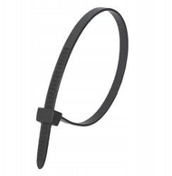 Lidhëse kabllosh najloni DEDRA 11AC48302, 4.8x300 mm, 100 copë, të zeza