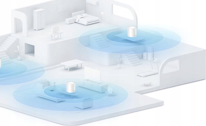 Sistem mesh Wi-Fi TP-Link Deco X1500, AX, paketë 3 pjesë, i bardhë