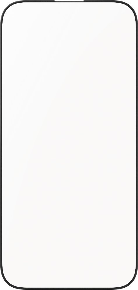 Mbrotjës ekrani CARE by PanzerGlass, për iPhone 16 dhe iPhone 15, xham me kornizë alumini, transparent