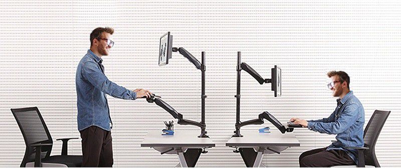 Mbajtës monitori dhe tastiere Maclean, 13"-27"