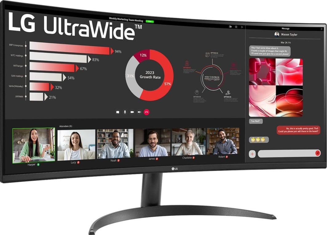 [OUTLET] Monitor LG UltraWide, 34", 3440x1440 WQHD, i lakuar, i zi