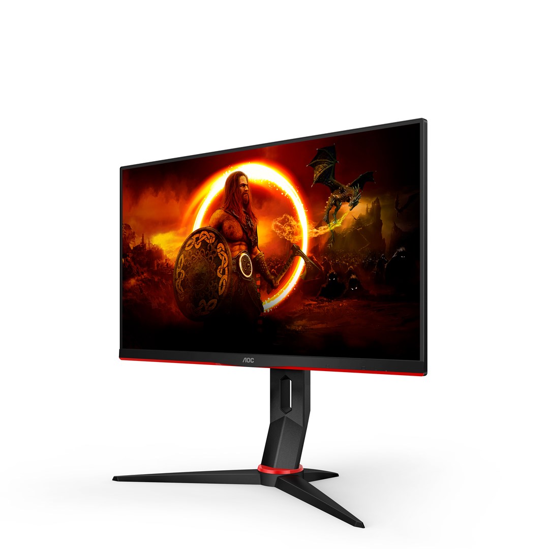Monitor AOC G2 Q24G2A/BK, 23.8", QHD, 165Hz, 1ms, i zi/portokalli