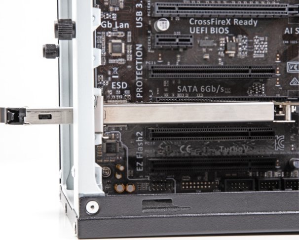 Kartë PCI Express Delock, për 1 x SSD M.2 NVMe, kornizë e këmbyeshme