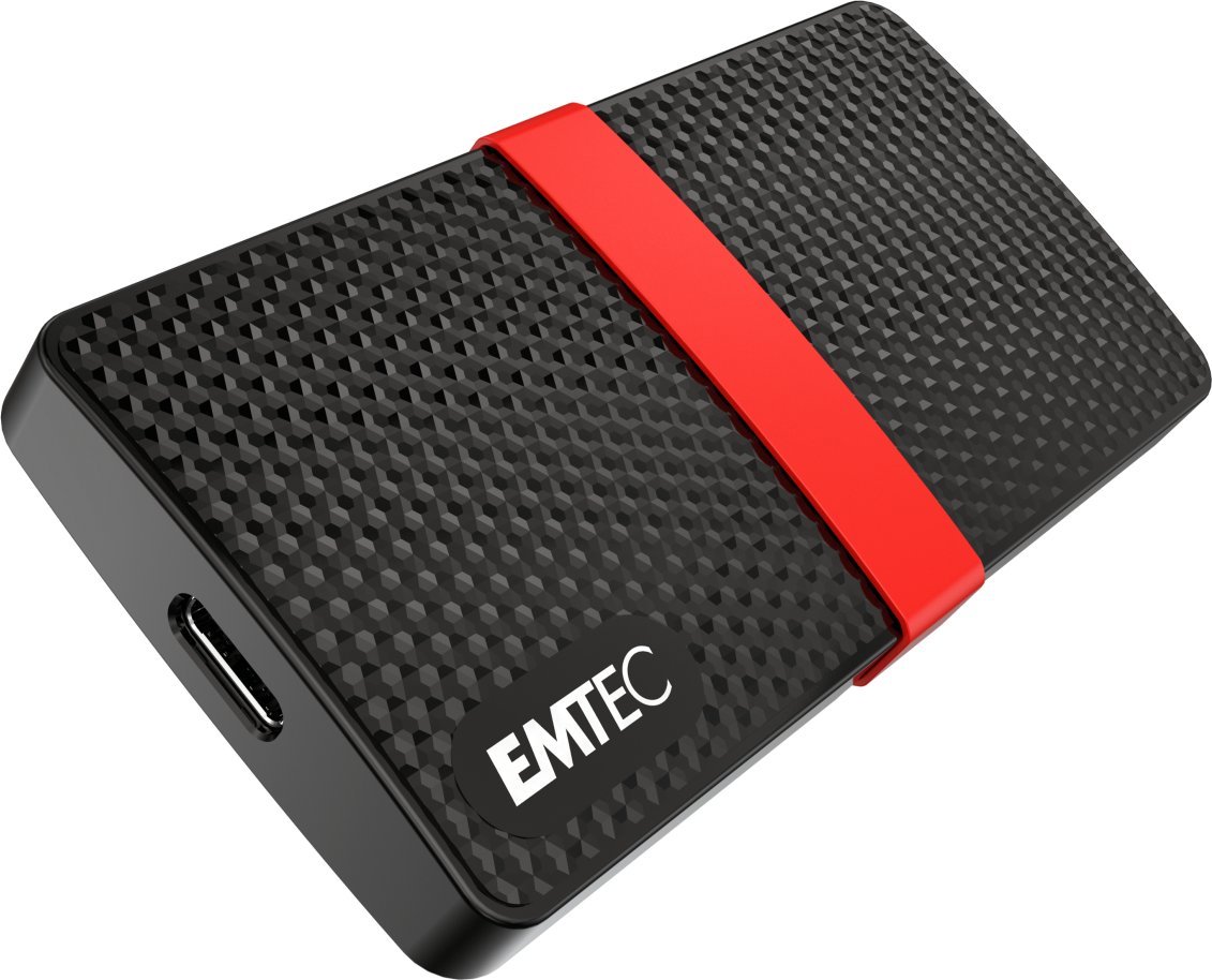 Disq i jashtëm SSD Emtec ECSSD2TX200 X200, 2TB, USB 3.1, i zi