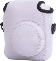 Kuti mbrojtëse LOVE INSTANT për kamera Fujifilm Instax Mini 12, neopren, vjollcë