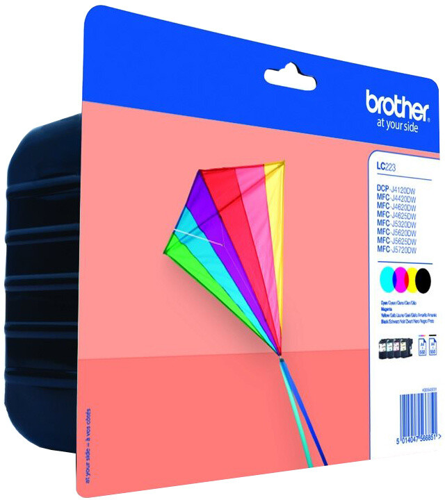 Set ngjyrash për printer Brother LC-223VALBP