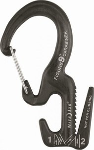 Карабинер Nite Ize Figure 9, голем, црн