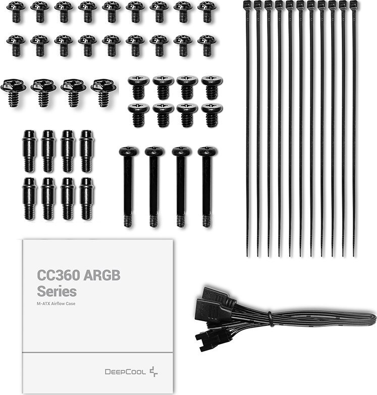 Kasë Deepcool CC360 ARGB, Midi Tower