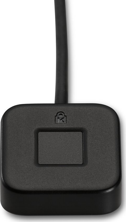 Çelës gjurmë gishti Kensington VeriMark Desktop K62330WW, FIDO2, Windows Hello, i zi