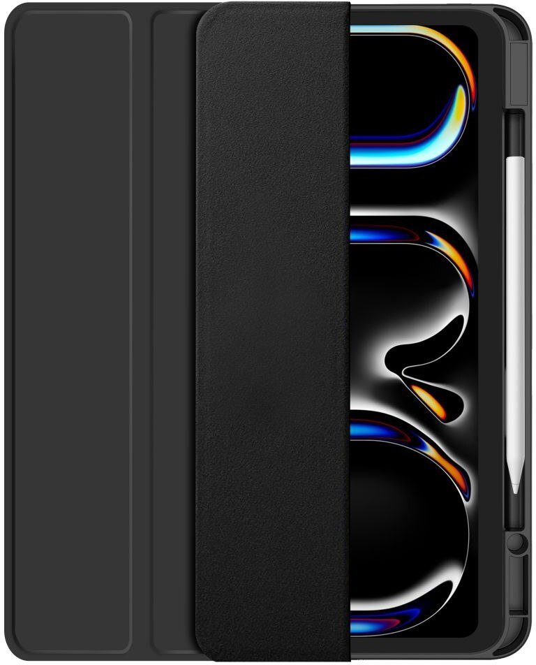 Mbulesë tablet Tech-Protect SC Pen për iPad Pro 13" M4 M5 2024 2025, me mbajtëse stylus, e zezë