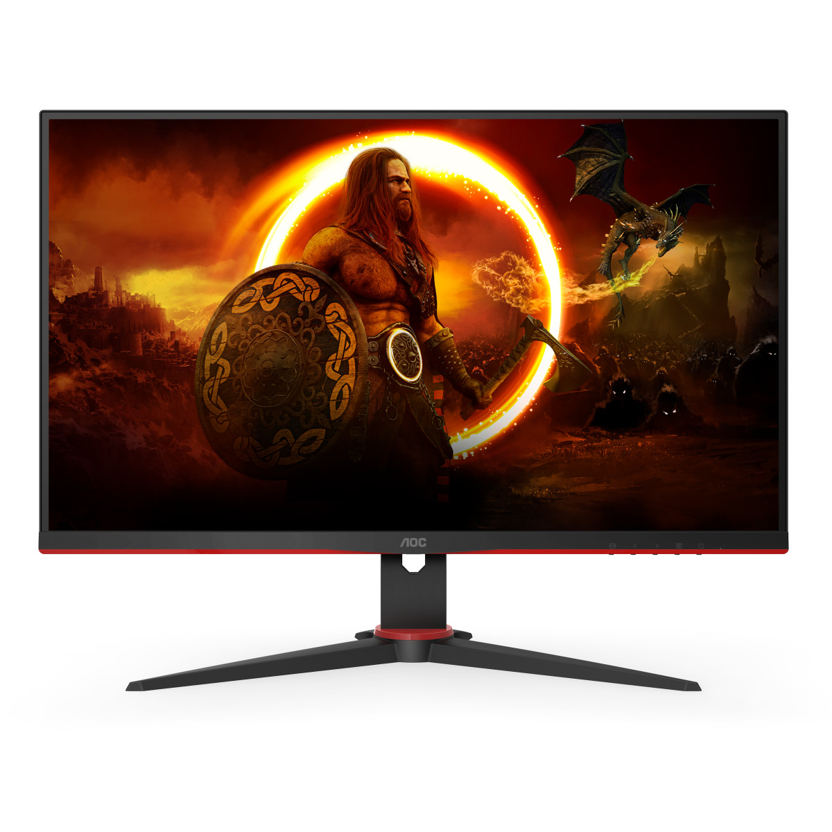 Monitor AOC 24G2SAE/BK, 23.8", Full HD, i zi