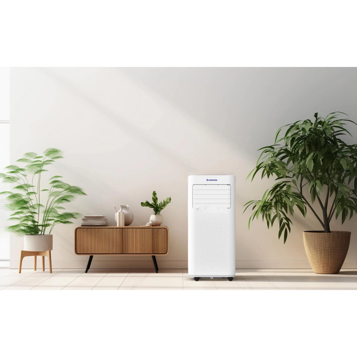 Kondicioner mobil AERIUM P9000 Silent, 2.6 kW, Wi-Fi, i bardhë
