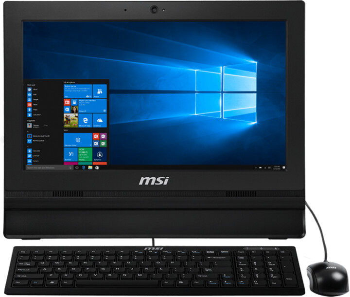 Kompjuter MSI Pro 16T 7M-030XEU, Intel Celeron, 4GB RAM, 15.6" HD Touchscreen, 128GB SSD, Intel HD Graphics, i zi