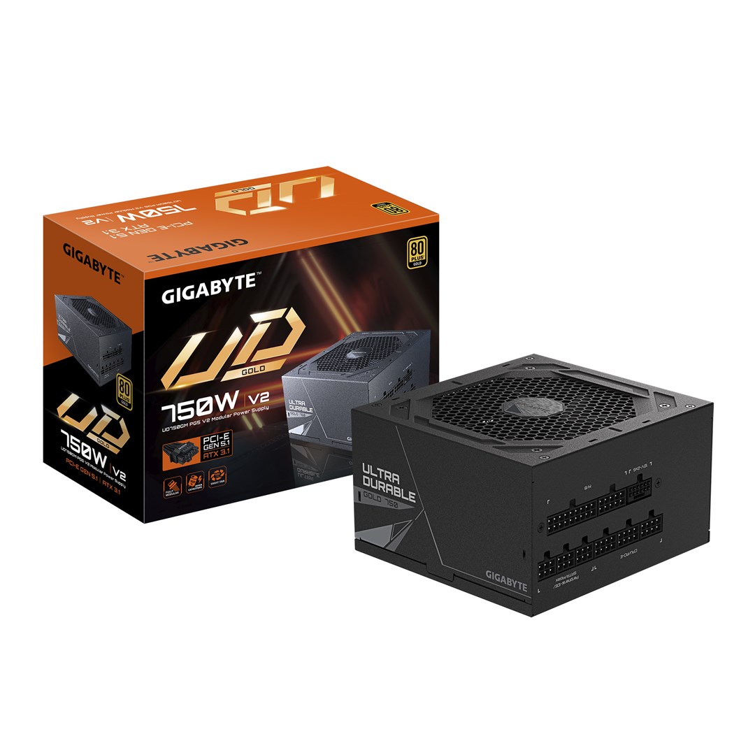 Burim energjie GIGABYTE UD750GM PG5 V2, 750W, 80 PLUS Gold