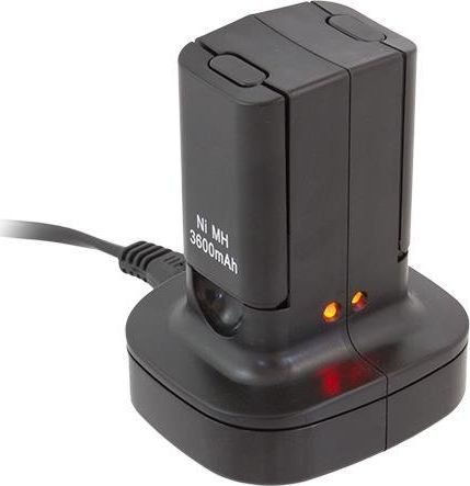 Stacion karikimi Aptel KX7 për konsola Xbox 360, i zi