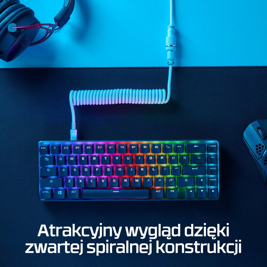 Kabllo HP HyperX USB-C, e kuqe/zezë