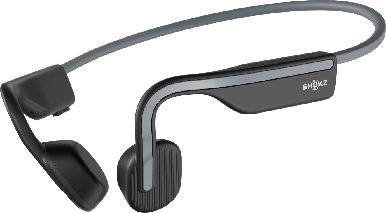 Kufje sportive Shokz OpenMove, wireless, Bluetooth, gri