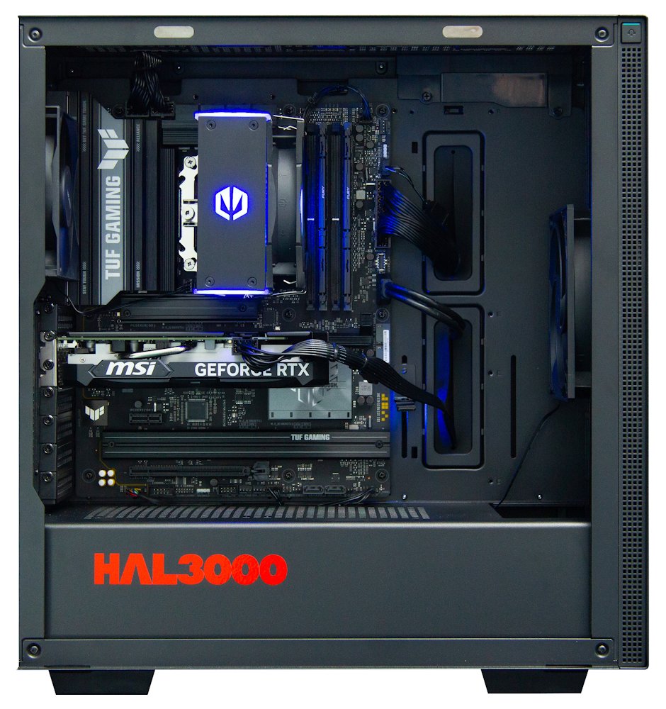 Kompjuter HAL3000 Master Gamer Pro Ti, Intel Core Ultra 5 225F, 32GB DDR5, RTX 4060 Ti, 1TB SSD, Windows 11, i zi