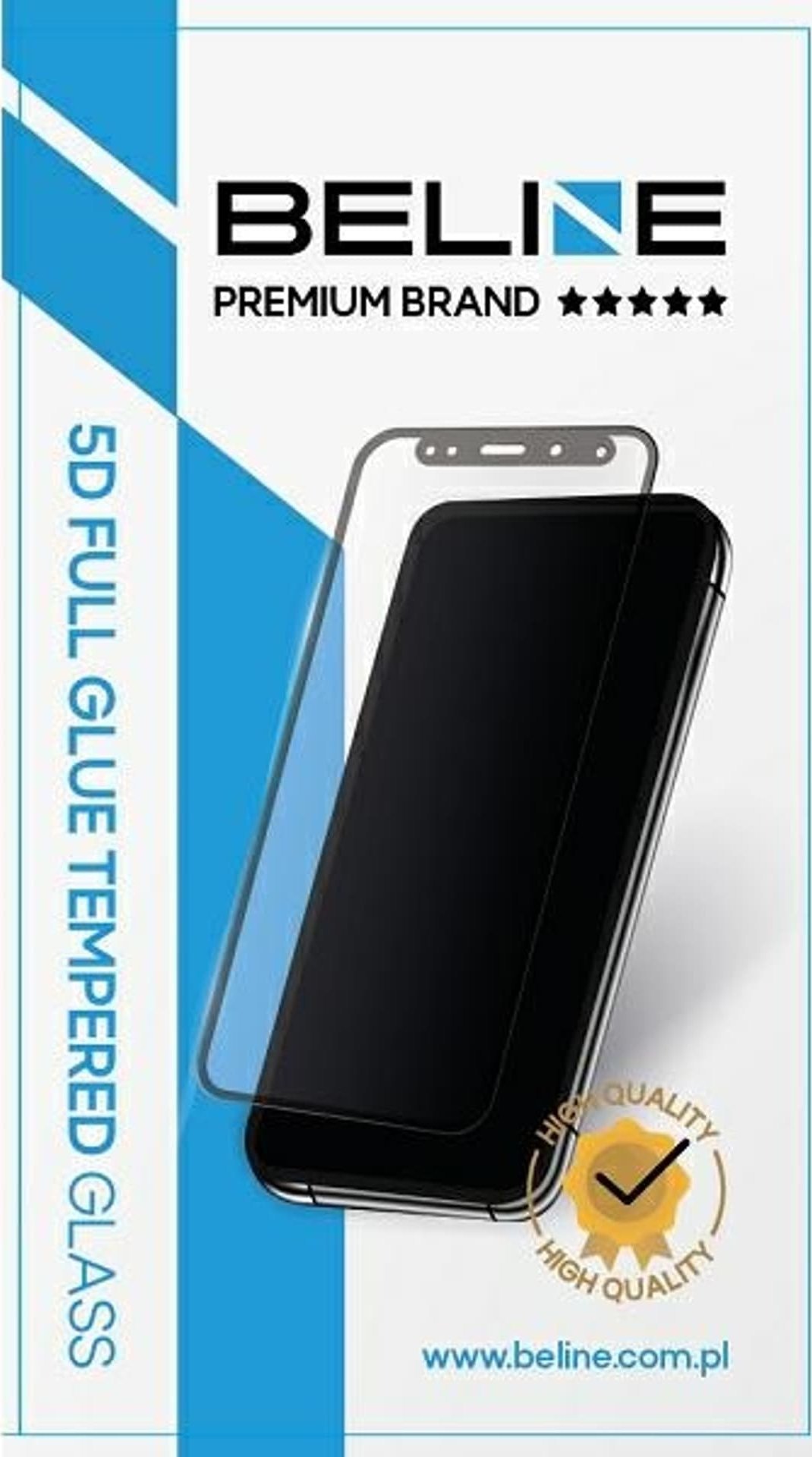Mbrojtëse ekrani Beline Tempered Glass 5D, për Poco X5 Pro, transparente