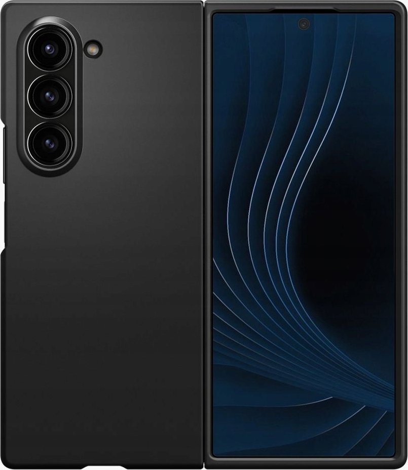 Mbulesë telefoni Spigen Air Skin, për Samsung Galaxy Z Fold6, polikarbonat, e zezë